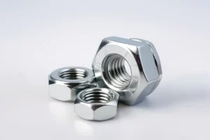 A group of Nylon Nuts and Bolts.