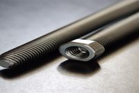 A close up of a Nylon Nut.
